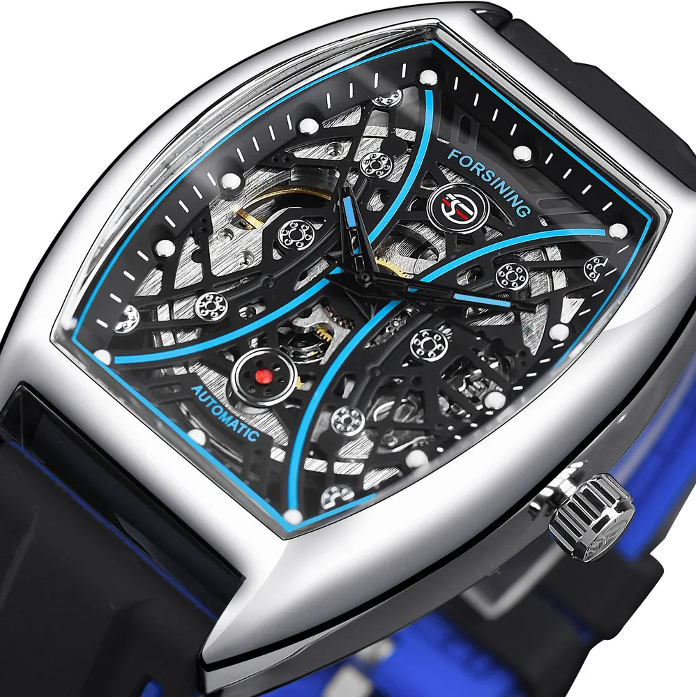 Montre mécanique automatique lumineuse pour homme avec cadran squelette_voghion.com