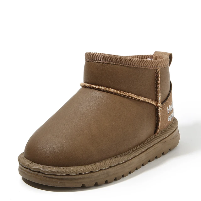 Baby Casual Fashion Children Boys Girls Snow Boots Running Brand Sport White Shoes Kids SneakersPlus size 21-36_voghion.com