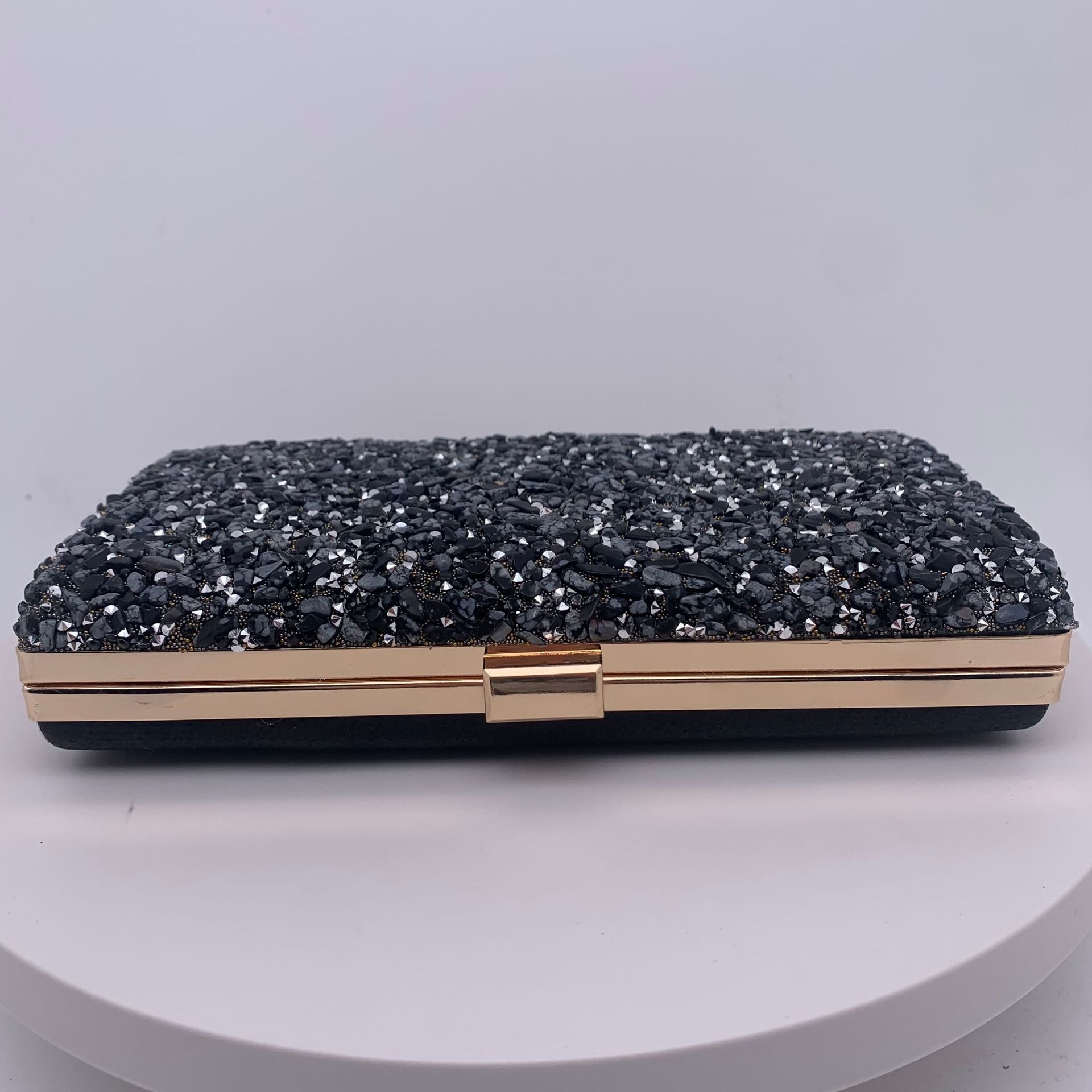 Neue Shell-Dia-Dinner-Dia-verkrustete High-End-Bankett-Kleidertasche für Damen_voghion.com