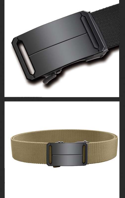 Men's High Elastic Nylon Automatic Buckle Tactical Belt Men's High Elastic Automatic Buckle Tactical Belt_voghion.com