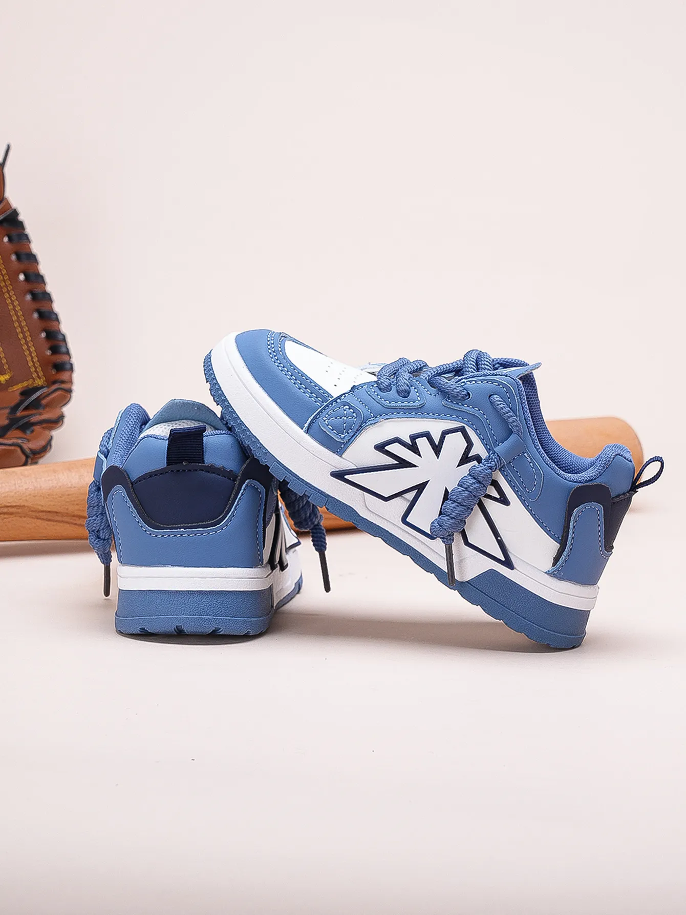 Kids Casual Sneakers Spring Outdoor Sports Running Platform Fashion Cutefeet Girl Boy Toddler Skateboard Leather Ankle_desvips.com