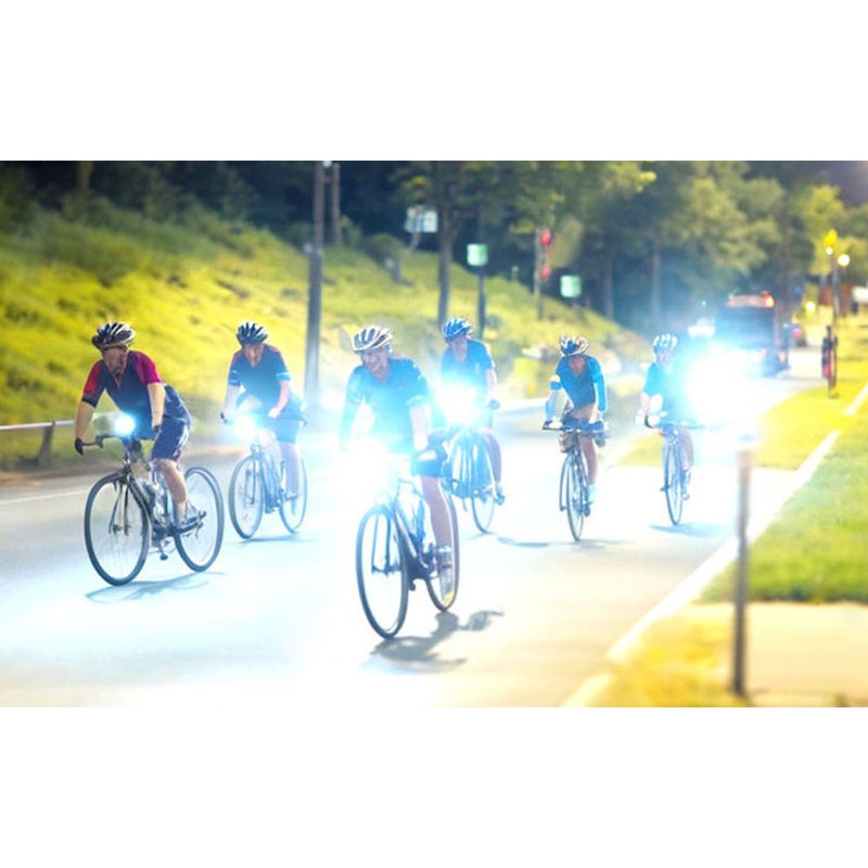 Bicycle Headl, Riding Strong 2-in-1 Waterproof Illumination Flashl, Super Br Buckle Student Mountain N_voghion.com