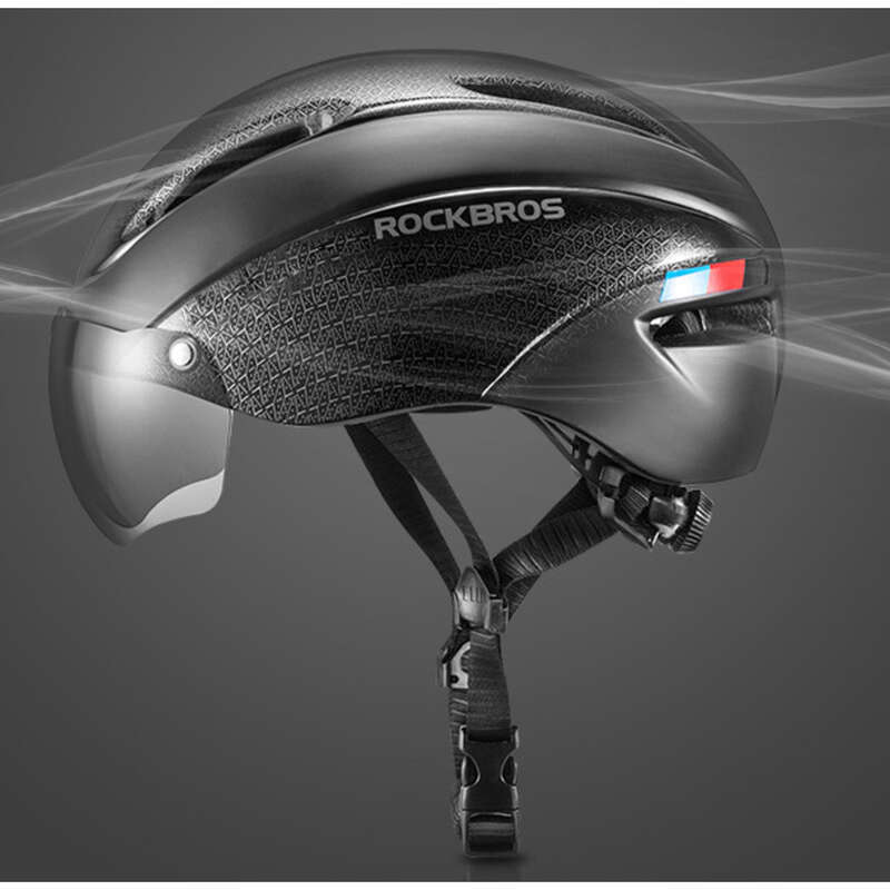 ROCKBROS Cycling Helmet, Road Mountain Bike, Male And Female Integrated Safety Hat_voghion.com