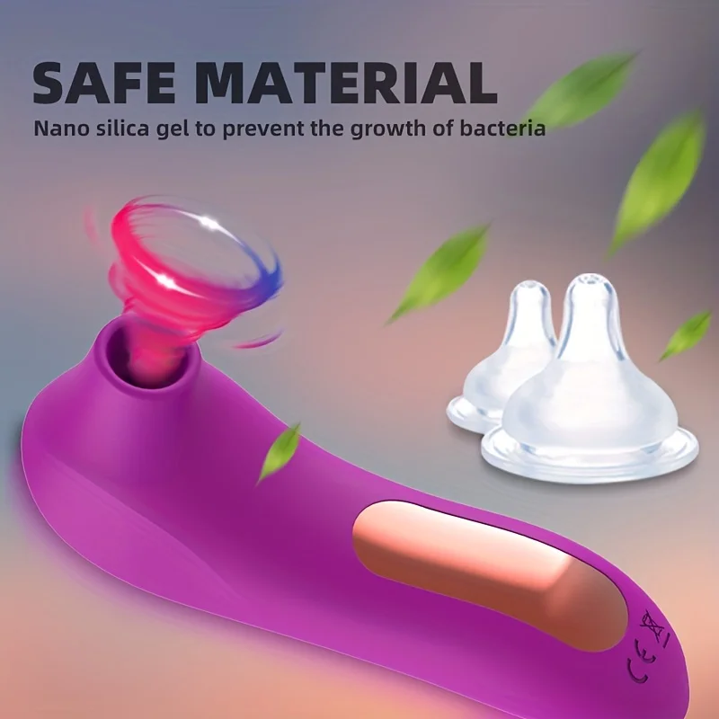 Sucking Vibrator Clitoral Stimulator With 12 Modes For Pleasure_voghion.com