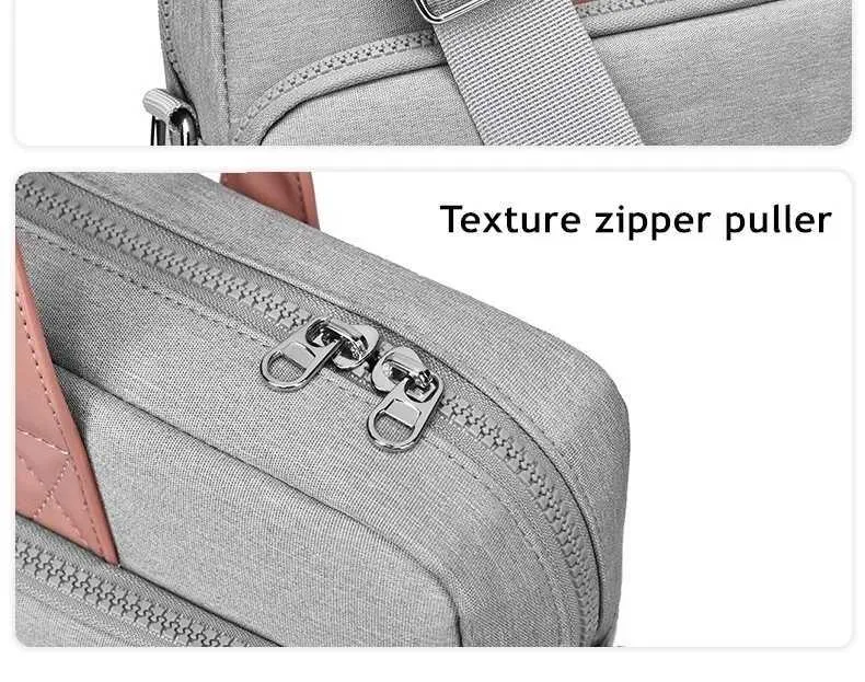 Stoßfeste Messenger-Laptoptasche 141516 Zoll Handtasche Aktentasche Mann Dame Schultertasche für Buch Notebook Tablet PC Ba241101_voghion.com