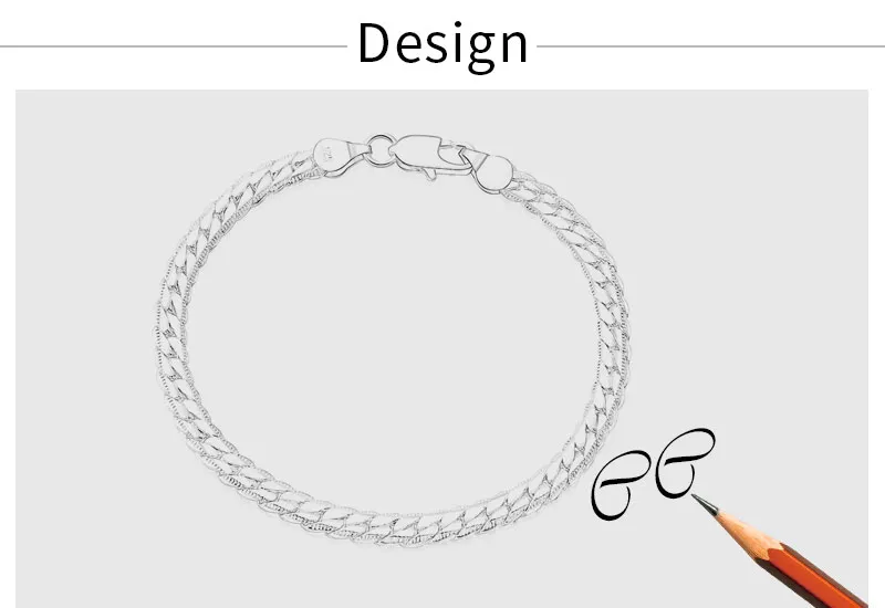 Collana con catena laterale placcata in oro Sterling S, 18, 20, 22 e 24 pollici, per donne e uomini, gioielli di moda e regali._voghion.com