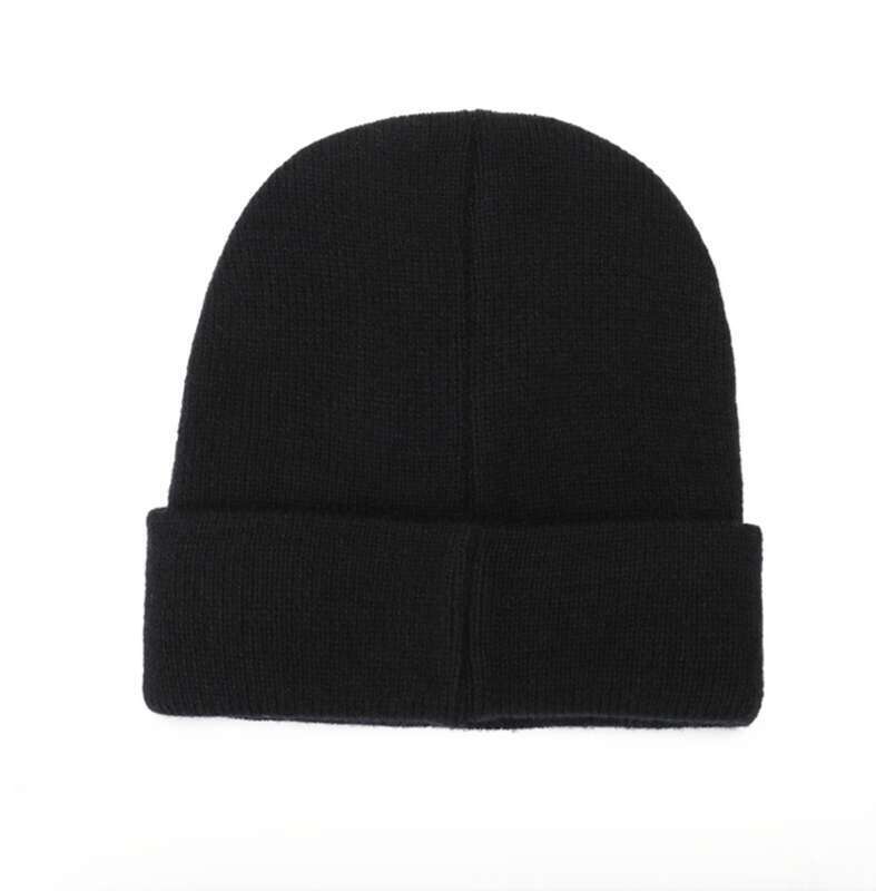 Gorro de malha masculino em lã grossa com proteção para orelhas_voghion.com