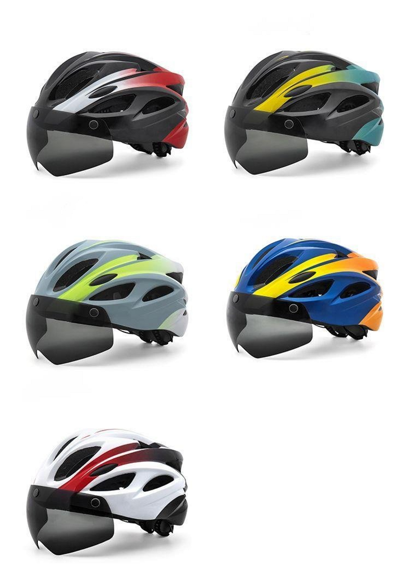 Casque d'été pour vélo de route pour hommes et femmes, avec lentille absorbante magnétique, pour l'équitation en montagne_voghion.com