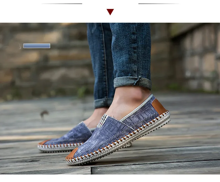 Pantofi sport casual pentru bărbați, pantofi sport cu toc înalt, respirabili, din denim, pentru bărbați, stil pescar, design de brand, espadrile, pantofi sport_voghion.com