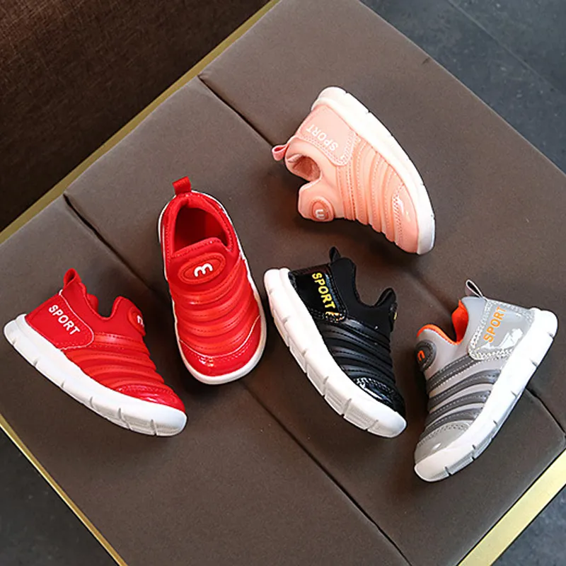 Children Cotton Girls Plush Thickened Anti-skid Shoe Littlesprouts Boys Warm Sneakers Baby Soft Comfortable Winter_voghion.com