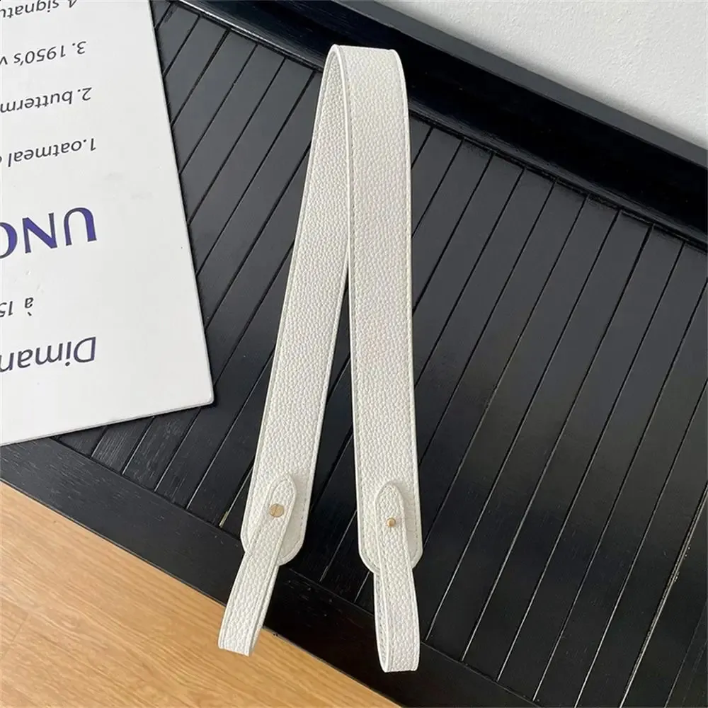 Cintura per borsa da donna in pelle PU tinta unita con tracolla larga, regolabile, di ricambio, per borse, accessori 240828_voghion.com