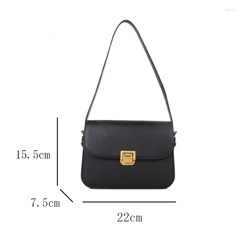 Borsa a tracolla da donna, borsa a mano, borsa a tracolla, stile preppy, vintage, di alta qualità._voghion.com