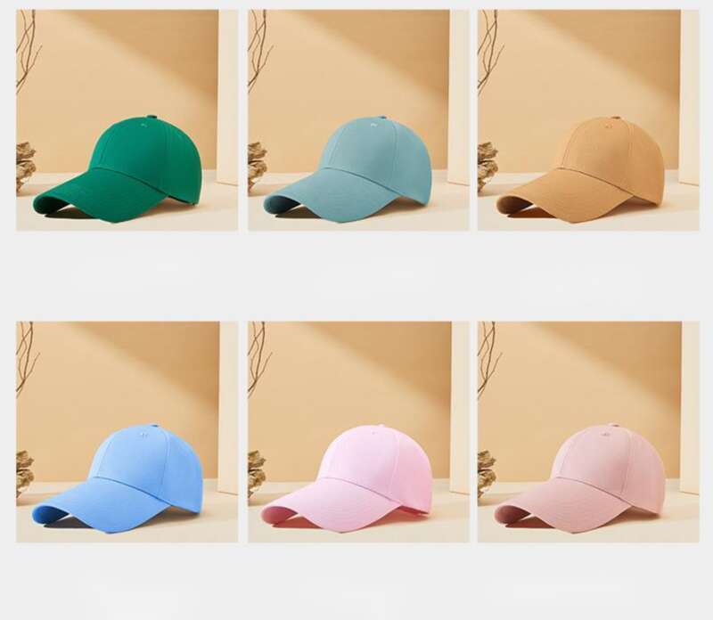 Baseball Cap For Men And Women Solid Colour Sun Hat Summer Style_voghion.com