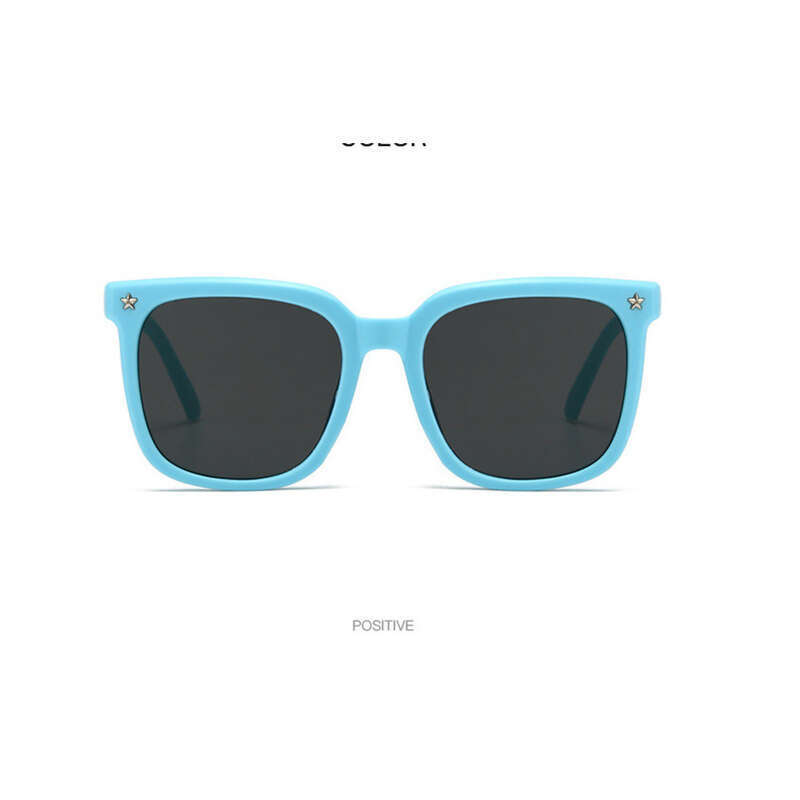 Koreanische Version Trendy Jungen, UV-beständige Mädchen, Schattierungs- und Sonnenschutz-Sonnenbrille für Kinderbrillen_voghion.com
