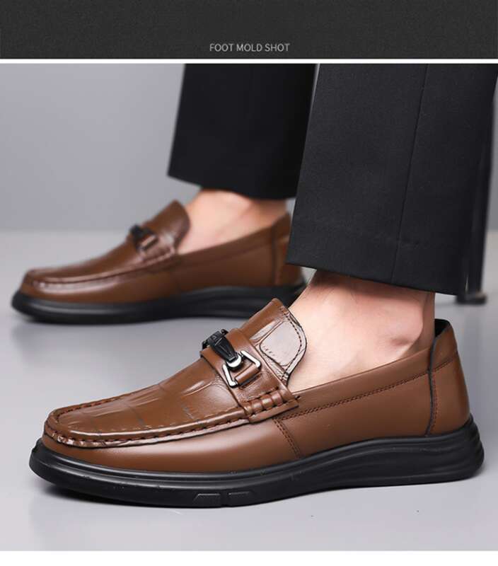 Lederschuhe Herren Loafer Schuhe Hochwertige Slip-On Loafer Bequeme weiche Fahrschuhe Herrenschuhe_voghion.com