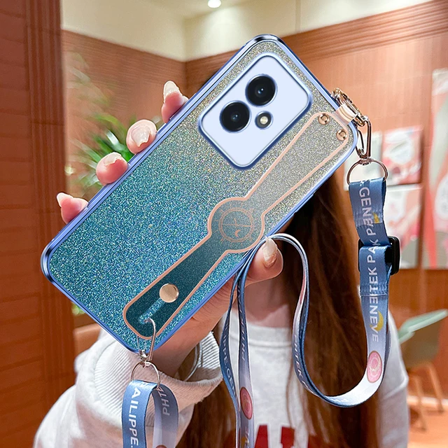 Honor 200 Lite 100 90 80 70 Pro 60 50 20 30 X7A X8A X50 X9A X30 X20 Custodia Placcatura Orologio Crossbody Braccialetto Supporto Del Telefono_voghion.com