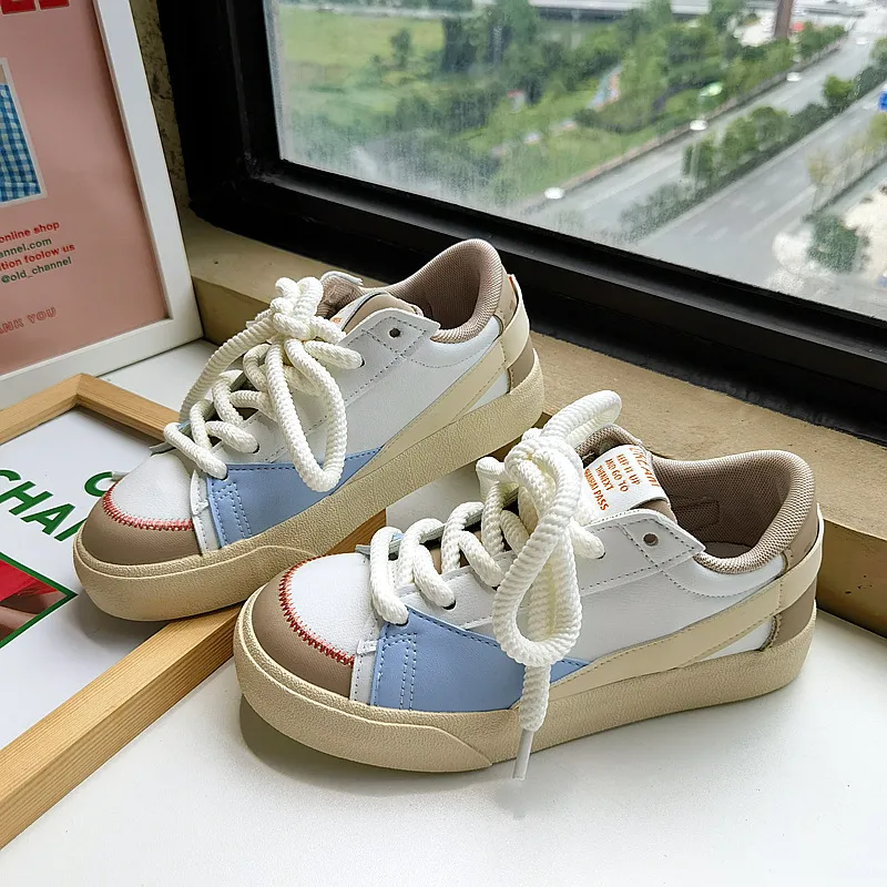 Skateboard Shoes With Mesh For Breathability And Casual Comfort_voghion.com