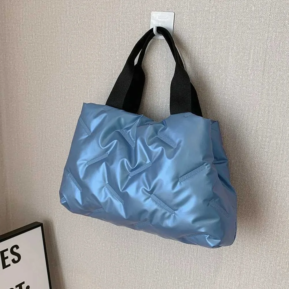 Gesteppte Damen Tote Tasche, Große Wattierte Umhängetasche Für Damen_voghion.com