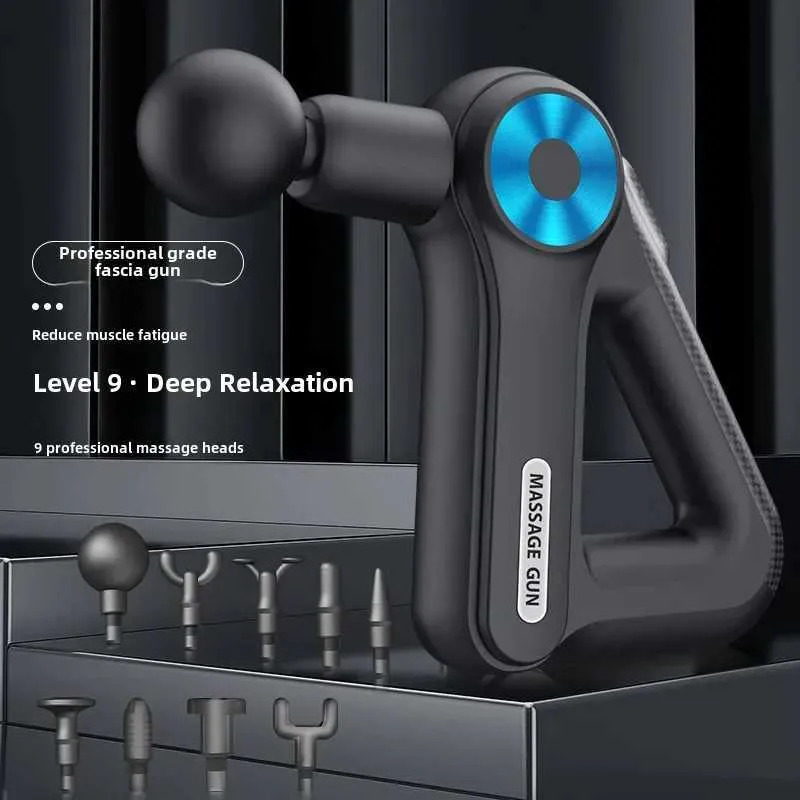 Ergonomic Massage Gun - Button Control_voghion.com