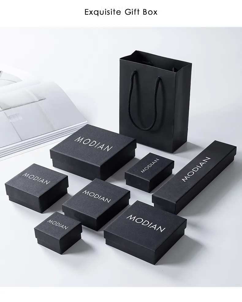 Łańcuchy MODIAN Sterling Sier Asymetryczny naszyjnik typu choker z kółkiem Oryginalny design Codzienna impreza dla kobiet Biżuteria artystyczna_voghion.com