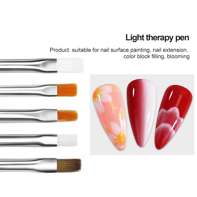 Arte Clavo 7/15PCS Plastic Handvat Nail Brush Set Gel Polish Schilderij Tekening Acryl Gel Nail Brush voor Nagels Art Manicure Gereedschap_voghion.com