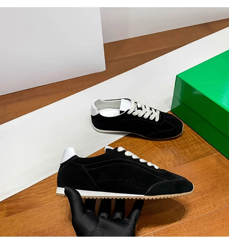 Modische Damen Schnürsneaker, Sportliche Freizeitschuhe Flach_voghion.com