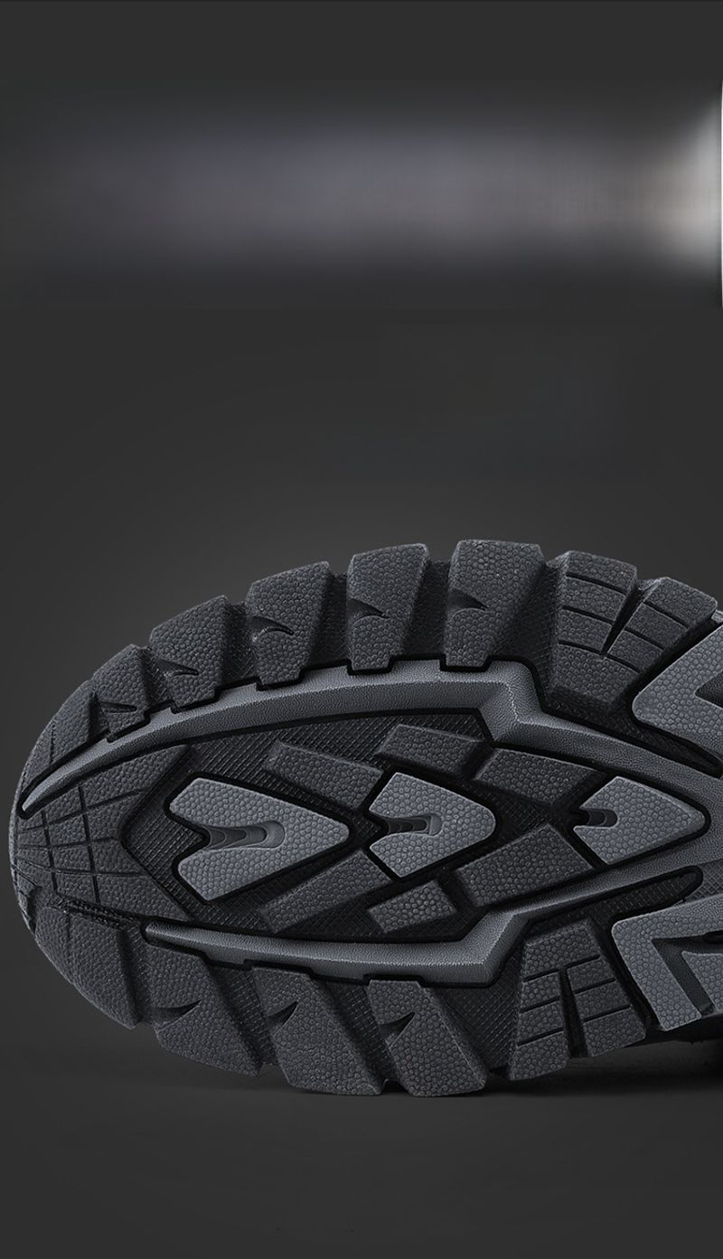 Grensoverschrijdende antislip wandelschoenen in grote maten, sneeuwfleece-verdikte sneaker, waterdicht, koudebestendig, warm, hoog model katoen_voghion.com