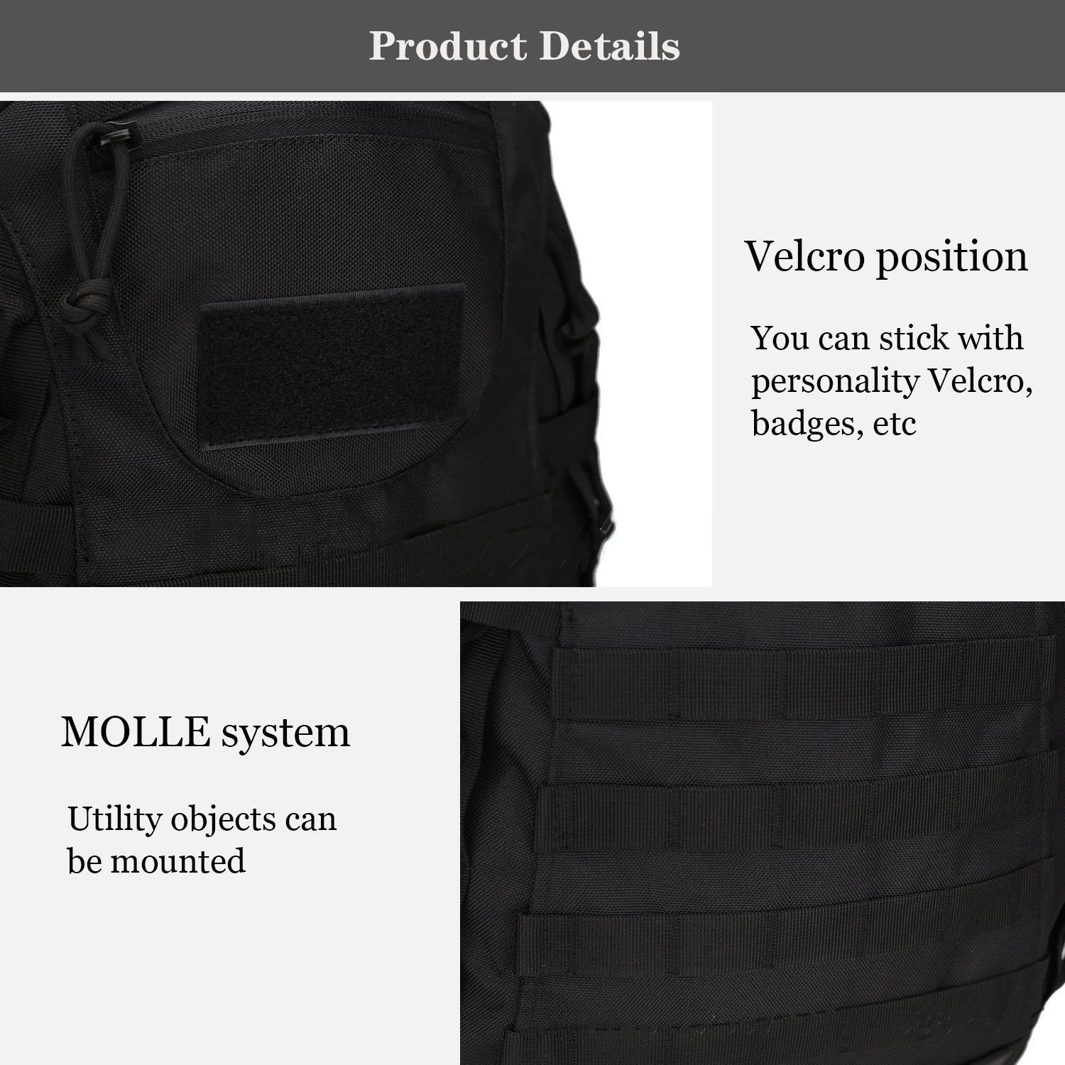 Men Military Tactical Backpack Outdoor Waterproof Camping Hunting Trekking Sport Bag Softback Large Capacity Army Molle_voghion.com