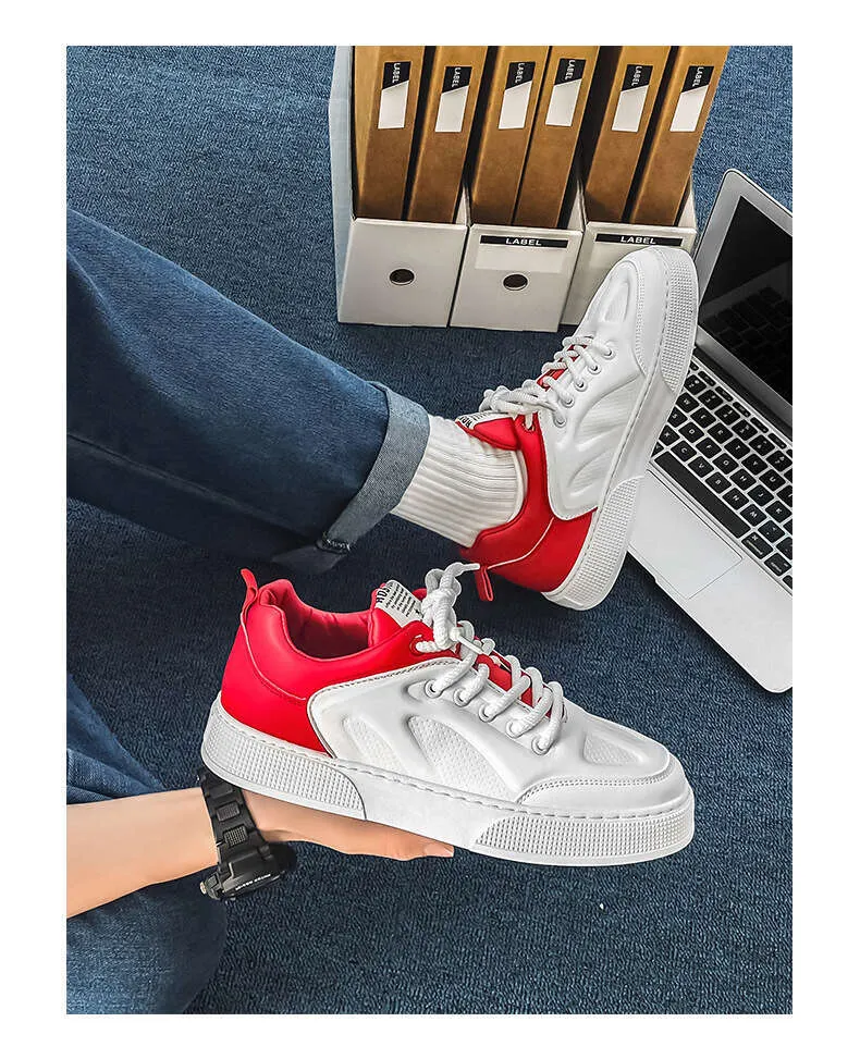 2024 Primăvara Toamnă Decoltat Casual Board Desinger Sport La modă și versatil Pantofi pentru bărbați Respirabil, Anti-alunecare,_voghion.com