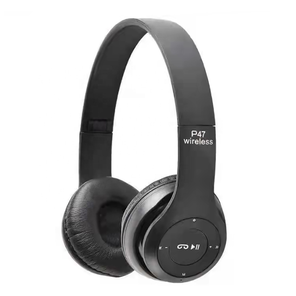 Tragbarer BT-Kopfhörer mit Premium-Stereosound SS-P47 V5.0, günstige kabellose Kopfhörer für Sport, Reisen und Fitnessstudio_voghion.com