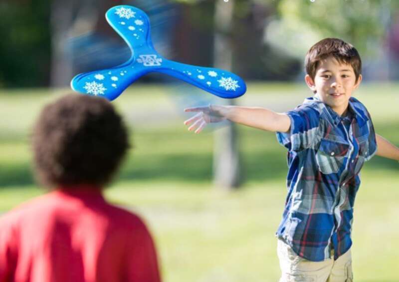 Children's Toy Soft Three Leaf Cool And Safe Parent-child Interaction Outdoor Sports Boomerang_voghion.com