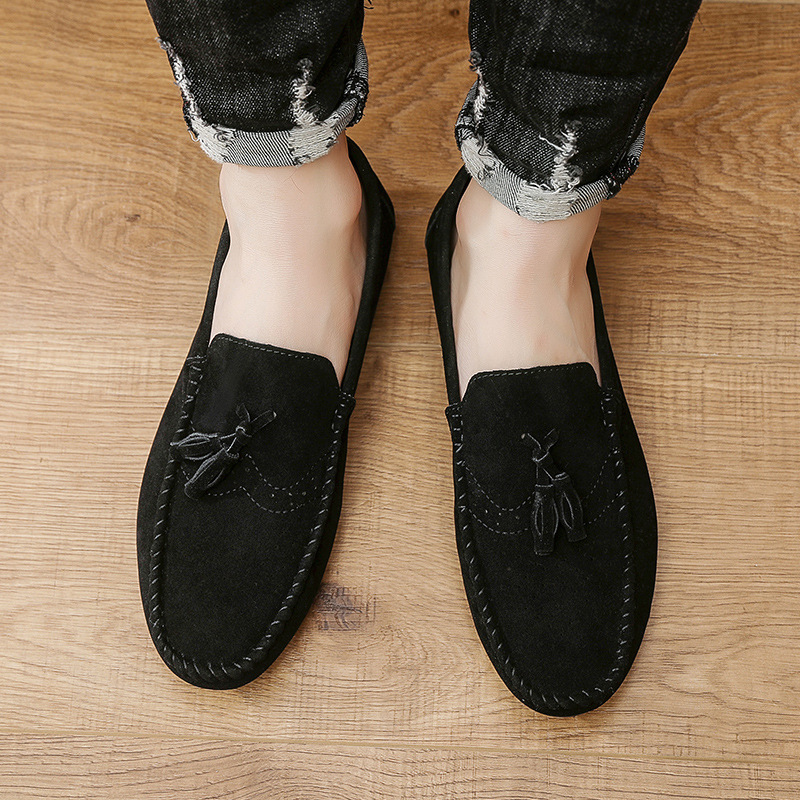 2025 Dou Spring British Modische Su Herren Casual Leder Lazy Kick Driving Weiche Sohle Trendy Schuhe 58E2_voghion.com