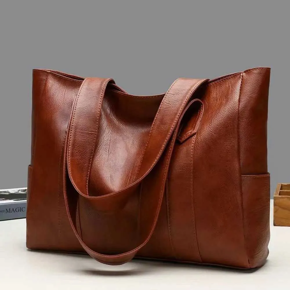 Beg Tangan Wanita Tote Lieder Besar Schëller Damen Handtasche Frae Bag PerempuanC241018_voghion.com