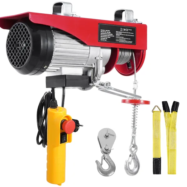 Electric Hoist With Remote Control And Emergency Stop System_voghion.com