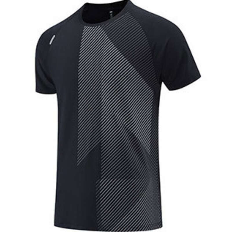 Sports Quick Drying Sweat Absorbing And Breathable Running Elastic Fitness Clothes, Outdoor Hiking Loose Top, Short_voghion.com