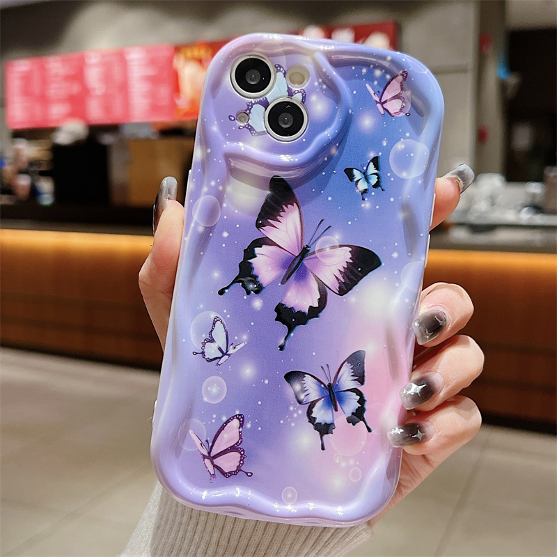 Shockproof Phone Case With Colorful Butterfly Pattern For Iphone_voghion.com