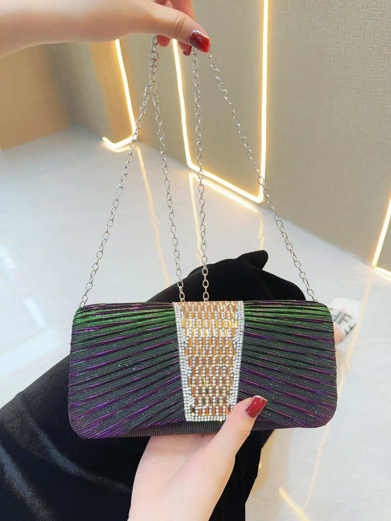 Bolso de mano de lujo para cenas de celebridades, de moda, para mujer, para banquetes, pequeño, tipo bandolera, para bar_voghion.com