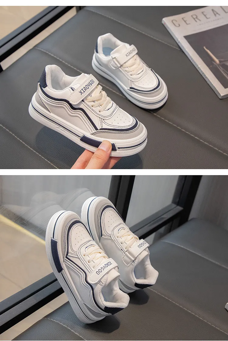 Kids Board Girl's Sneakers Fashion Hook Student Boys Cutefeet Sport Running Autumn New Toddler Casual Shoes Size 26 - 37_voghion.com