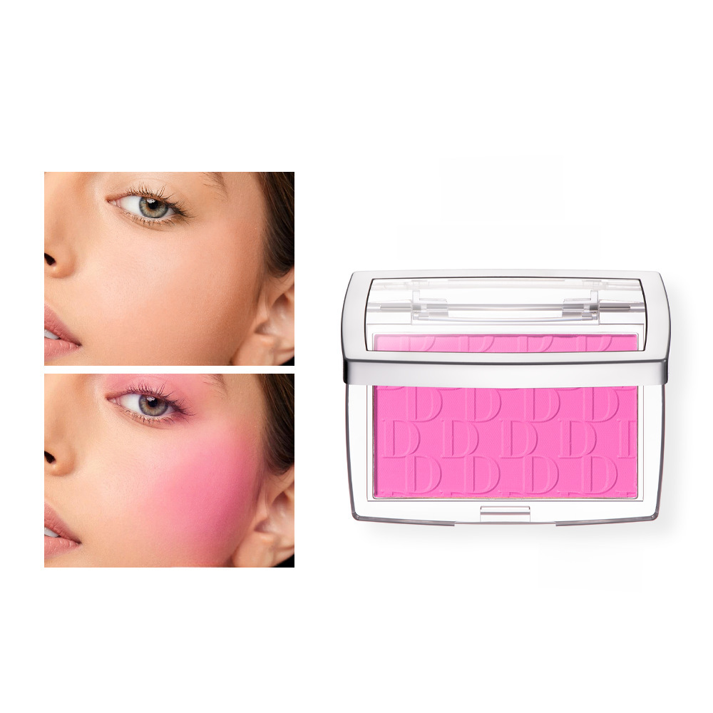 Danchel Six-Color Embossed Blush Plate with Matte Finish