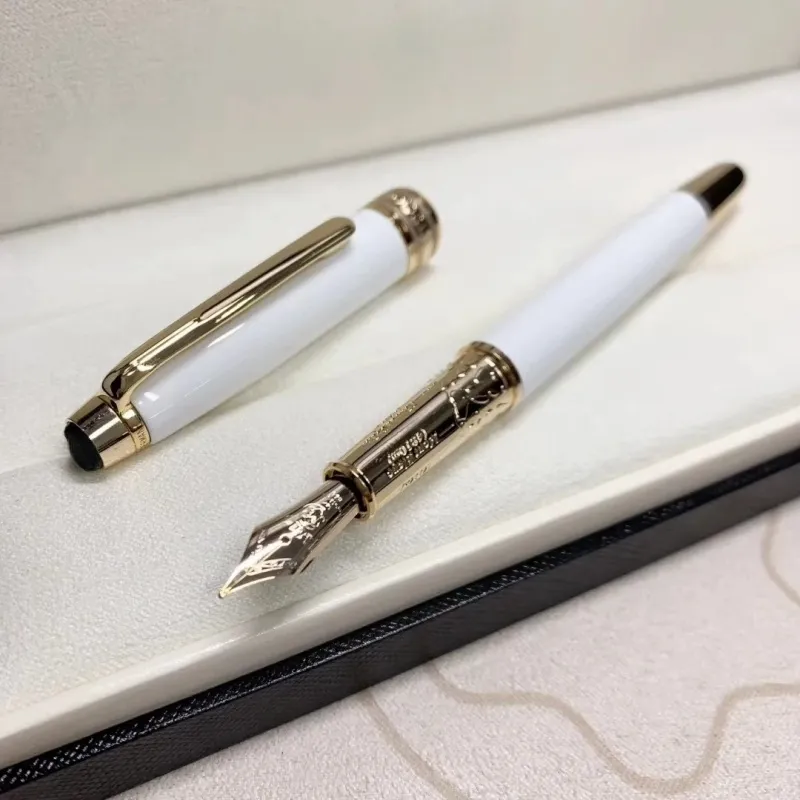 engros Engros Luksus Monte Black Resin And Crystal Star Roller Ball Pen / Kulepenn / Fyllepenn Business Office Stationery Gift B0023_voghion.com