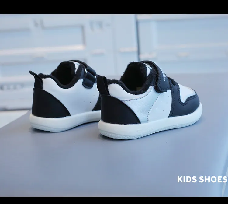 Toddler Shoes Baby Kids Winter Cotton Casual Sneakers Thick Warm Anti-slip First Step Footwear Cutefeet Trainers For_voghion.com