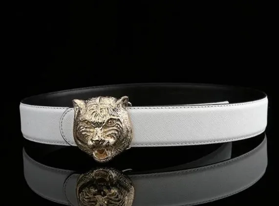 2018 Hochwertiger Marken-Designer-Modegürtel für kupferne Tigerkopf-Taillengürtel aus Rindsleder für Männer und Frauen_voghion.com
