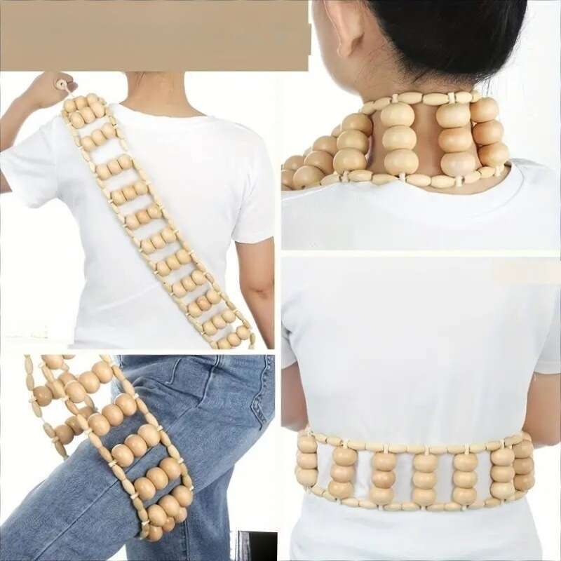 Ein Muss für Fitnessbegeisterte! Home Zipper Health Holzmassagegerät, perfekter Partner für Sport-Outdoor-Set_voghion.com