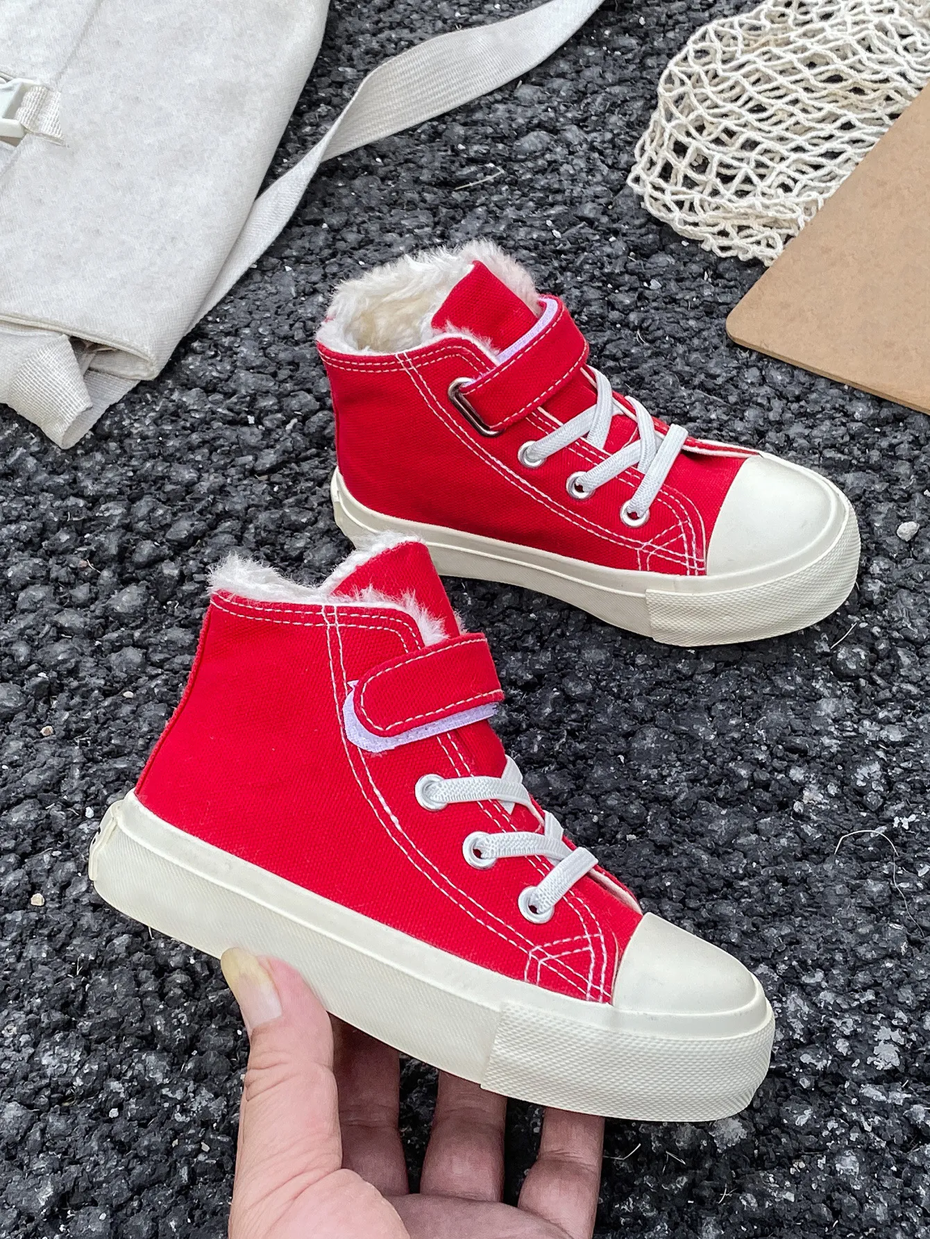 Board Thicken Plush Warm Children Boys Girls Happysteps Square Head Kids Cotton Boots Toddler Winter Shoes Youth Size_desvips.com