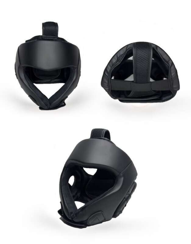 Aanbevolen door gevechtsexperts! Volwassen MMA-boksbescherming, dikke Sanda-helm, professionele bescherming tijdens het trainingsproces_voghion.com