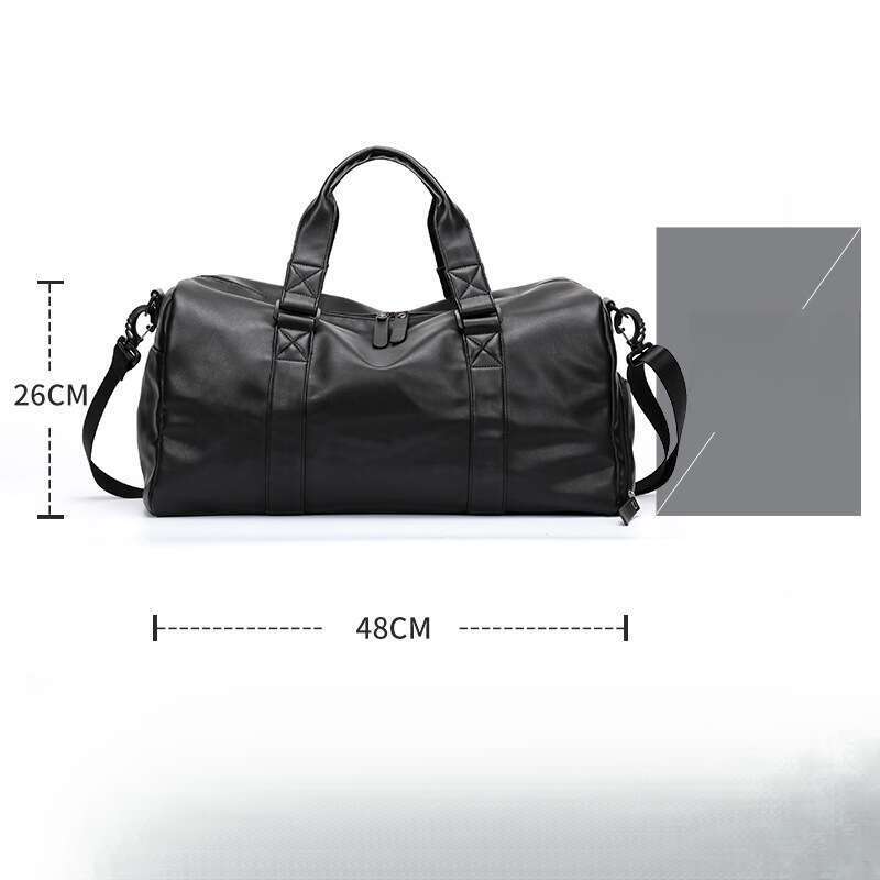 Fitness Men's Waterproof Handbag, Casual Fashion Shoulder Crossbody Travel Bag_voghion.com