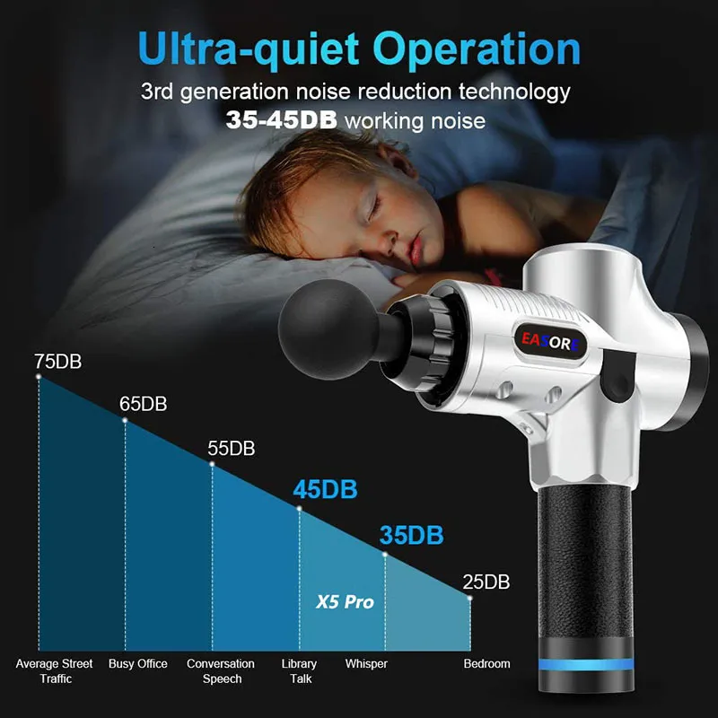 X5 Pro Massage Gun - Heating/Cooling Function_voghion.com