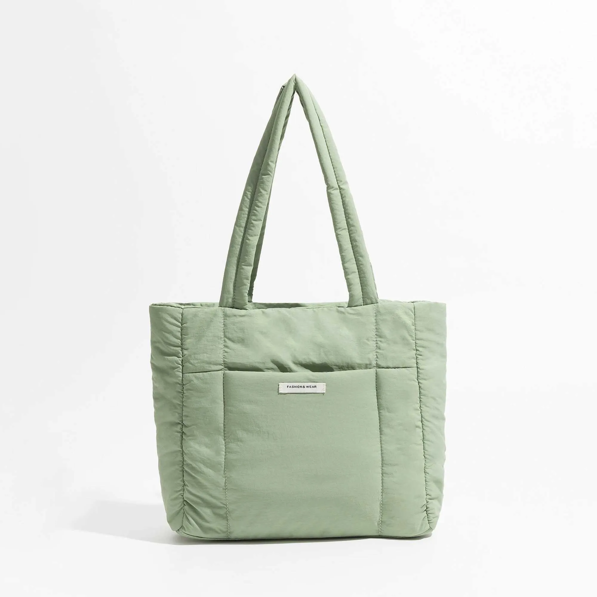 Borsa a spalla puffer trapuntata donna, borsa a mano morbida_voghion.com