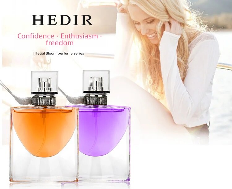 Perfume de alta gama con fragancia fresca y duradera para mujer de Genuine Flower._voghion.com