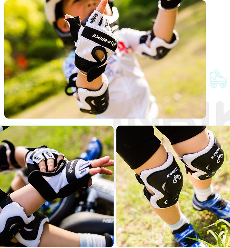 INBIKE balance bike gear, half children's gloves, full finger skateboard riding anti-collision safety protective gear_voghion.com